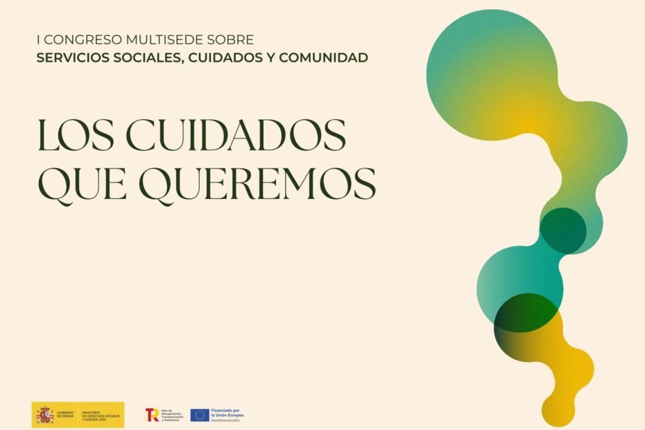 Cartel "Los cuidados que queremos"